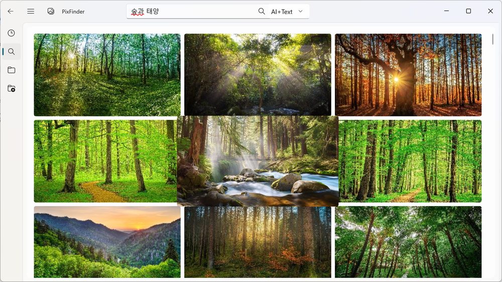 PixFinder — Korean-language semantic search